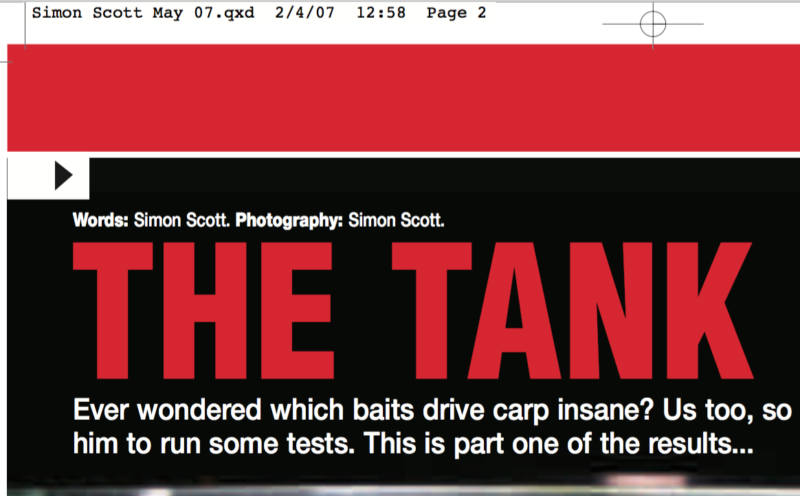 Simon Scott tests and reviews our carp baits