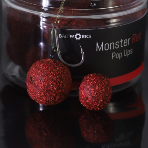 Monster Red cork dust pop ups