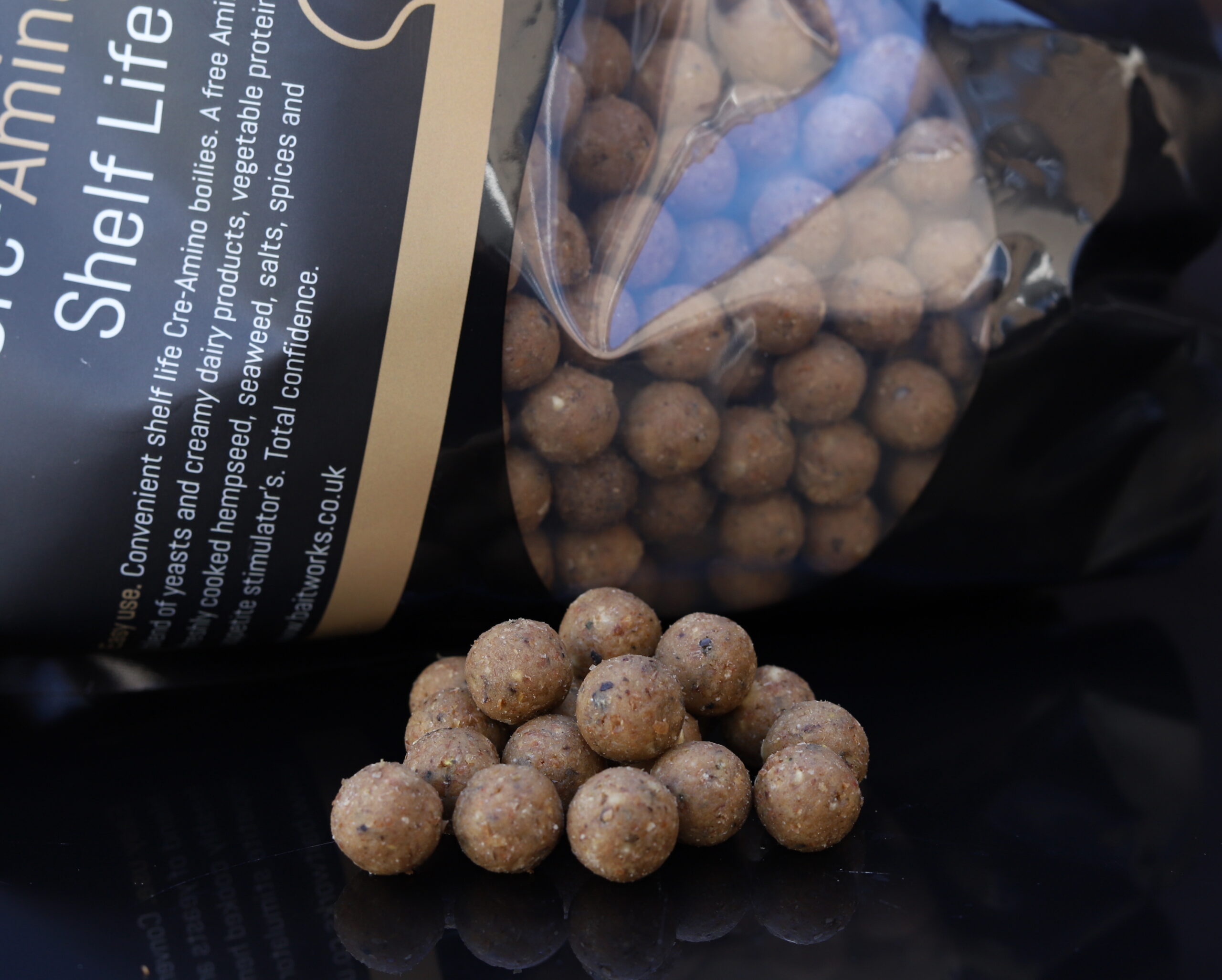 CreAmino 12mm Mini Boilies, Shelf Life Boilies - Baitworks