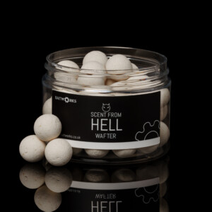 Baitworks Scent From Hell white wafter hookbaits for carp fishing