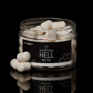 Baitworks Sent From Hell white barrel wafters for carp rigs